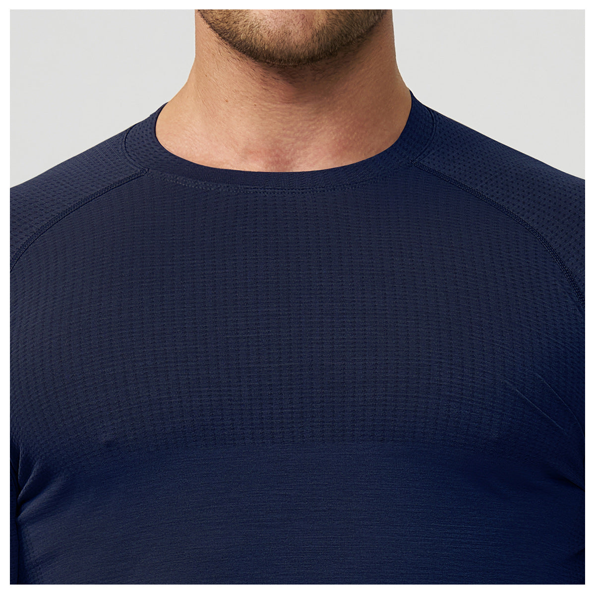 Men's Athletic Long-Sleeve Compression Shirt Skorter