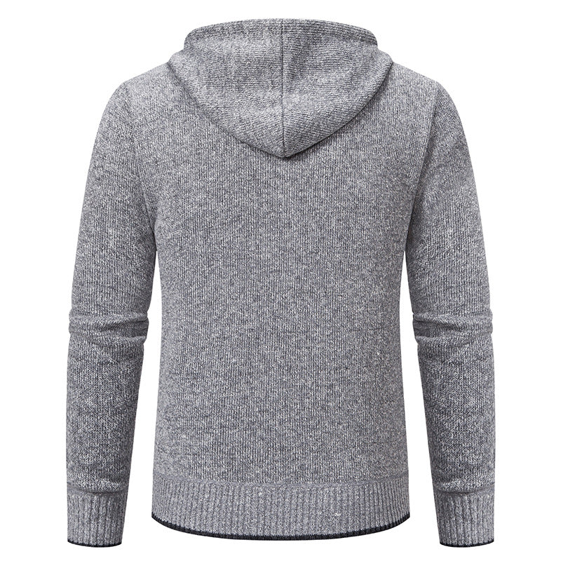 Herrkofta med huva och mjukt innerfoder Skorter