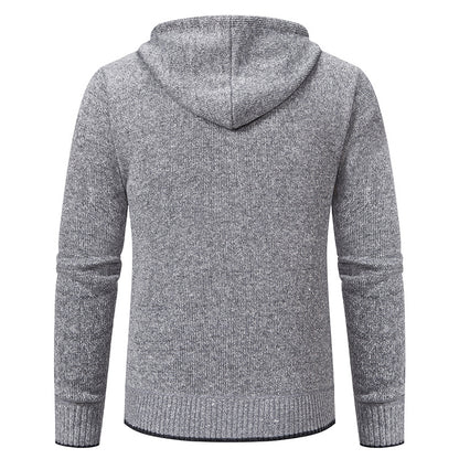 Herrkofta med huva och mjukt innerfoder Skorter