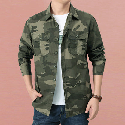 Kamouflageskjorta för herr Skorter