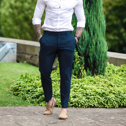 Men's Slim Fit Chinos by Skorter