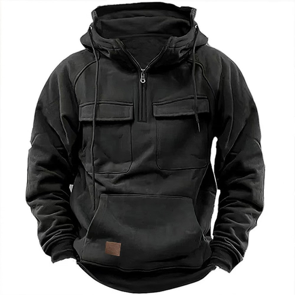 Men's functional hoodies with practical pockets Skorter