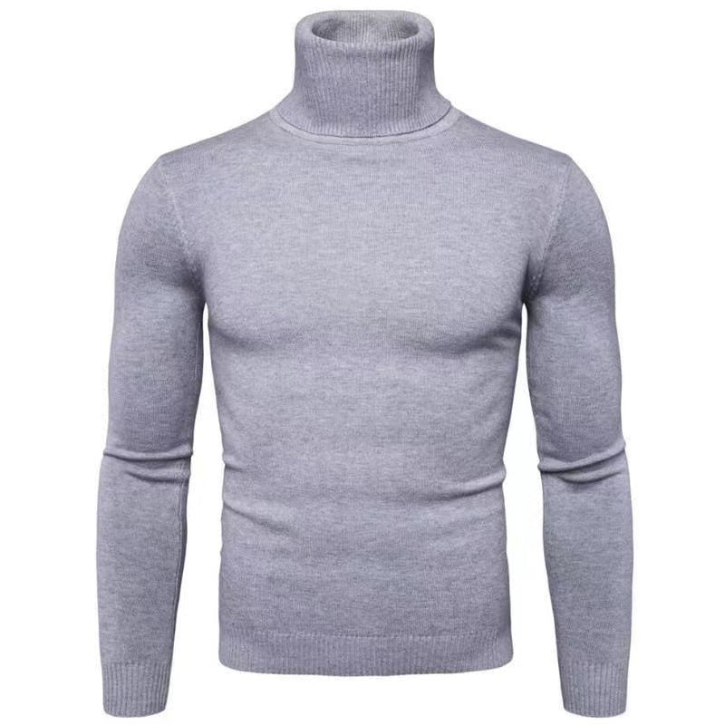 Men's turtleneck sweater made of high-quality cotton Skorter