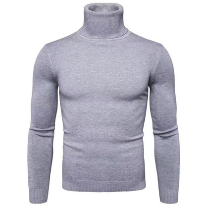 Men's turtleneck sweater made of high-quality cotton Skorter