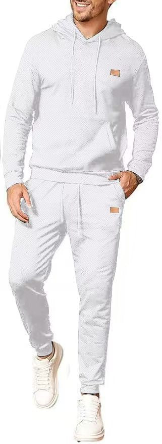 Men's sporty lounge set with stylish hood and practical pockets Skorter