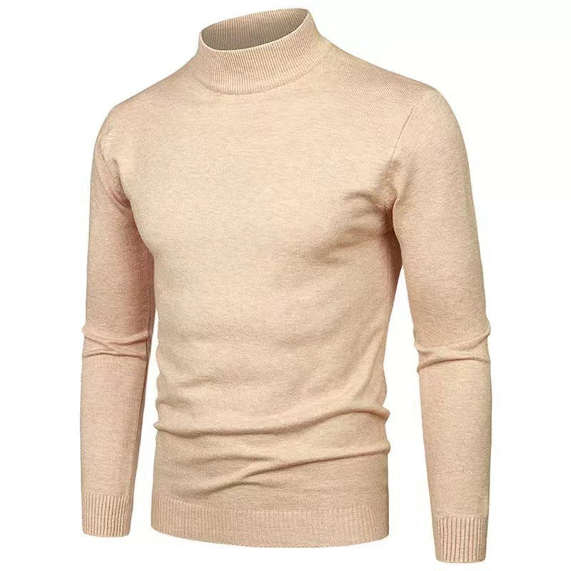 Men's turtleneck sweater made of high-quality knit material Skorter