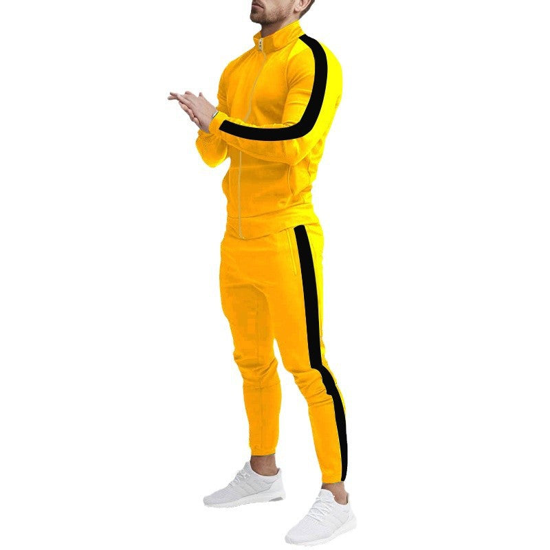 Men's tracksuit with high collar and modern cut Skorter