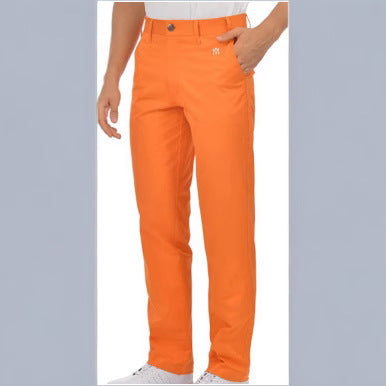 Men's Comfortable Summer Chinos with Side Pockets and Elastic Waistband Skorter