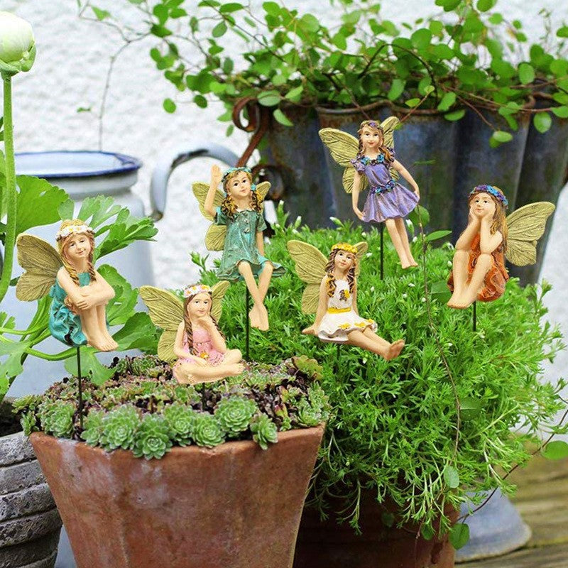 Skorter | Flower Fairy Figures (6 Pieces)