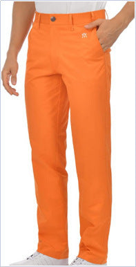 Men's Comfortable Summer Chinos with Side Pockets and Elastic Waistband Skorter