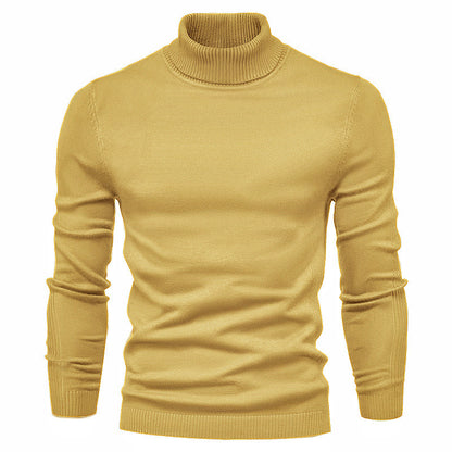 Men's stylish turtleneck sweater made of fine Merino wool Skorter