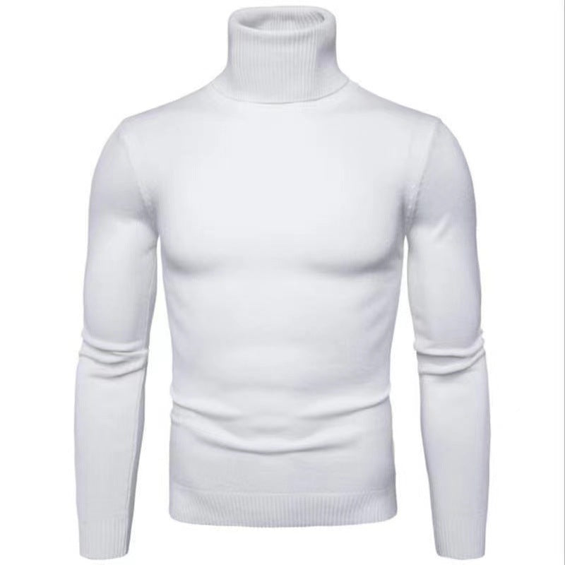 Men's turtleneck sweater made of high-quality cotton Skorter