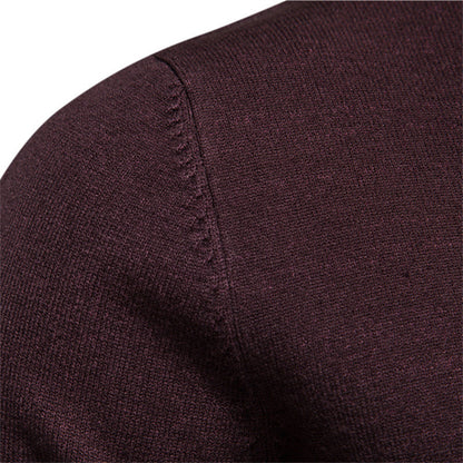 Men's stylish turtleneck sweater made of soft merino wool Skorter
