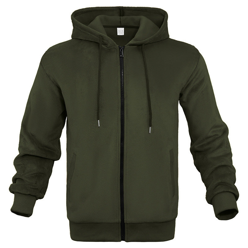 Men's Sporty Hoodie Jacket with Breathable Properties Skorter