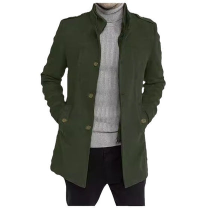 Men's stylish overcoat with practical pockets Skorter
