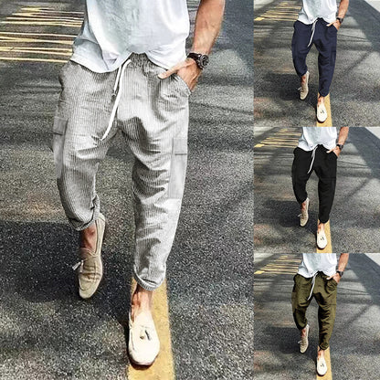 Men's cargo joggers with practical side pockets and a comfortable fit Skorter