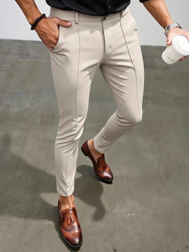 Men Slim-Fit High-Quality Pants with Innovative Design Skorter