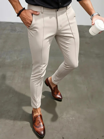 Men Slim-Fit High-Quality Pants with Innovative Design Skorter