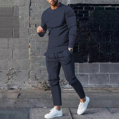 Men's sporty sweatshirt and jogger set Skorter