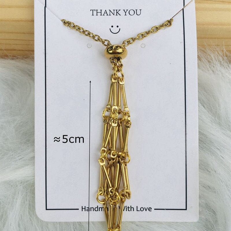 Skorter | Crystal Stone Choker Necklace