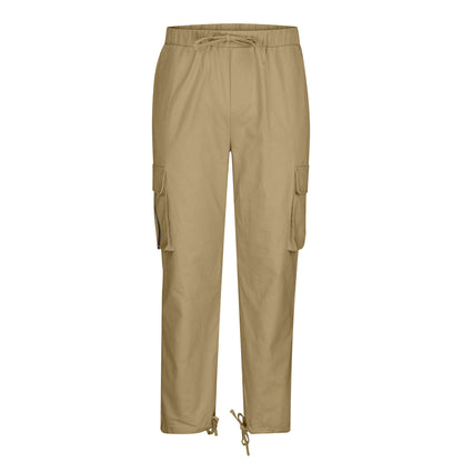 Men's cargo pants with adjustable waistband and practical side pockets Skorter