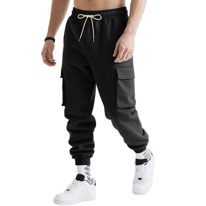 Men's cargo jogging pants with practical design and breathable material properties Skorter