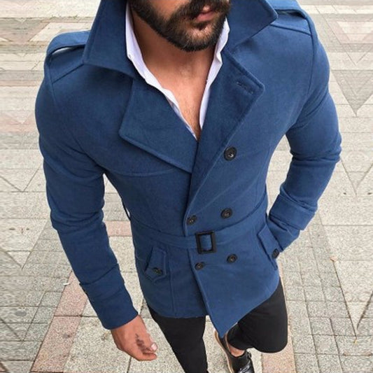 Men's stylish, tailored designer coat Skorter