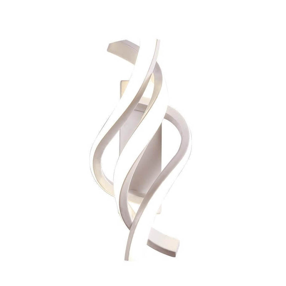 Skorter | Modern minimalist Spiral LED wall lamp with 1 light