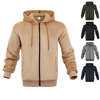 Men's Sporty Hoodie Jacket with Breathable Properties Skorter