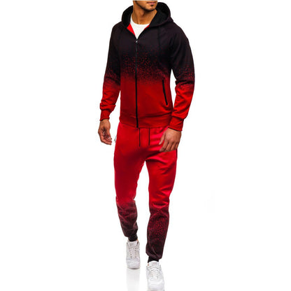 Men's tracksuit with modern gradient and comfortable material Skorter