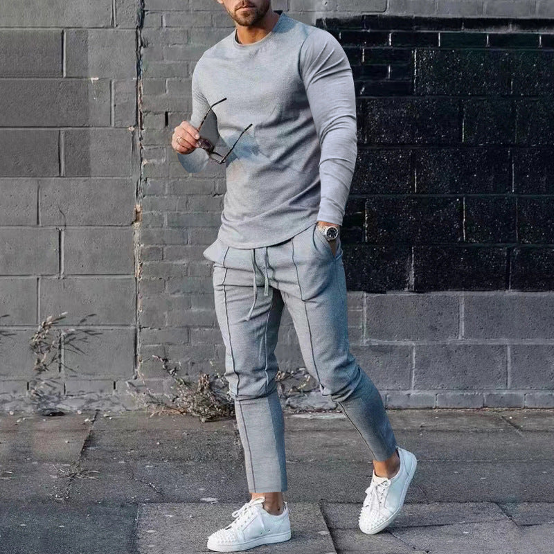 Men's sporty sweatshirt and jogger set Skorter