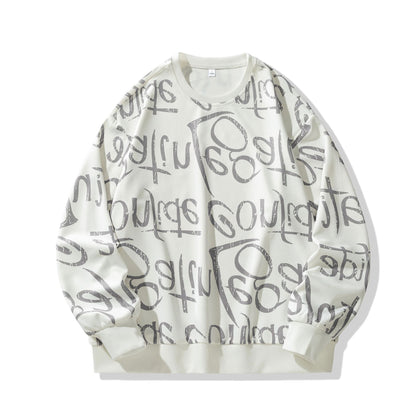 Men's sweatshirt with creative design and soft lining Skorter