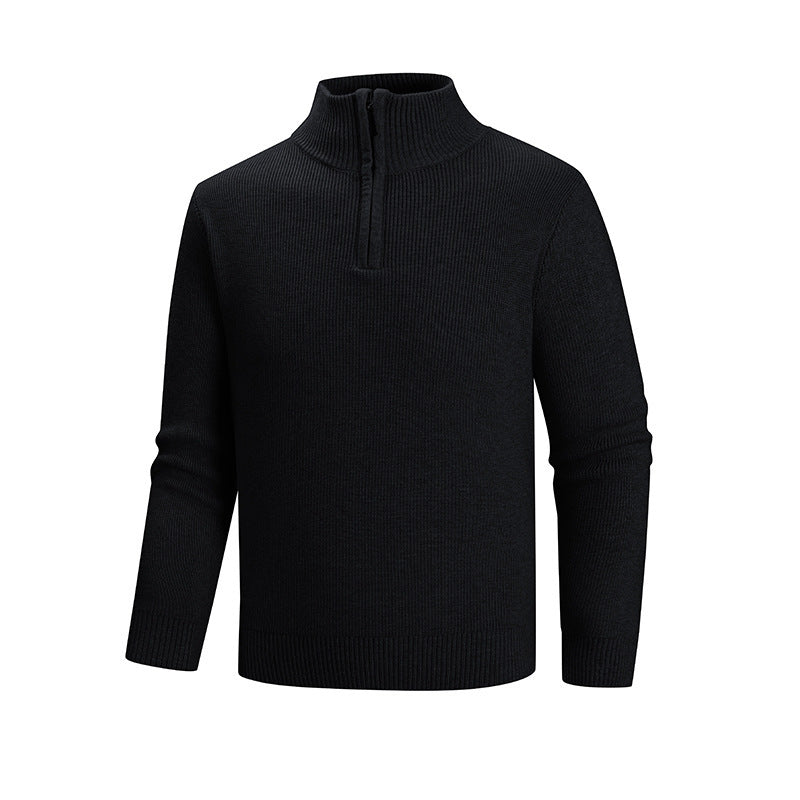 Men's sweater with high collar Skorter