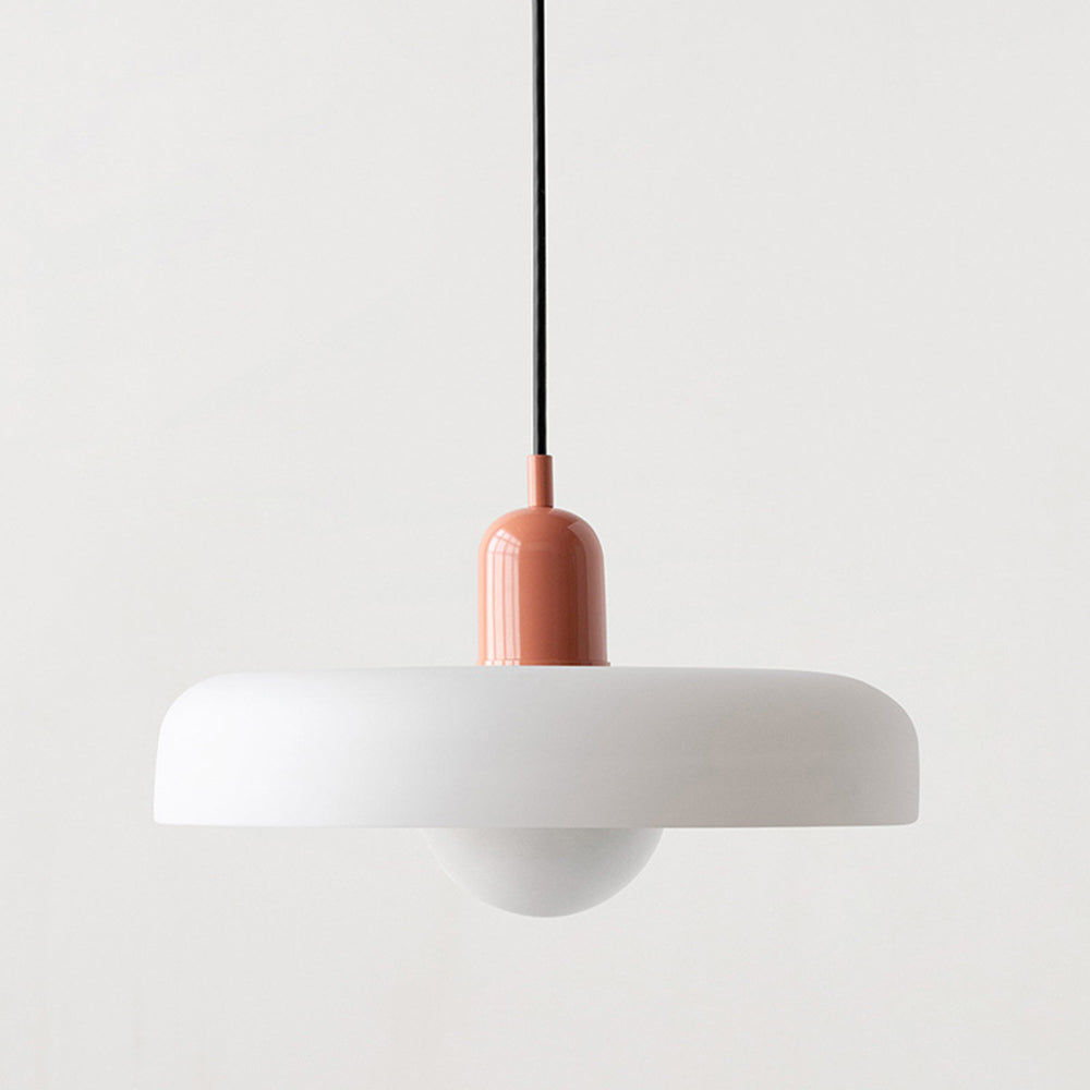 Skorter | Coloured Glass Pendant Light – Elegant Bauhaus-Style Hanging Lamp for Living Room & Dining Area