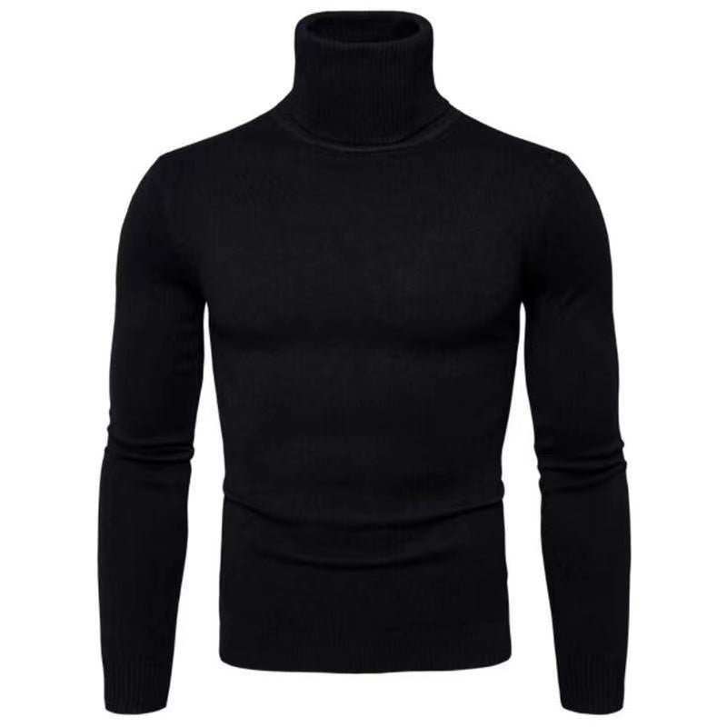 Men's turtleneck sweater made of high-quality cotton Skorter