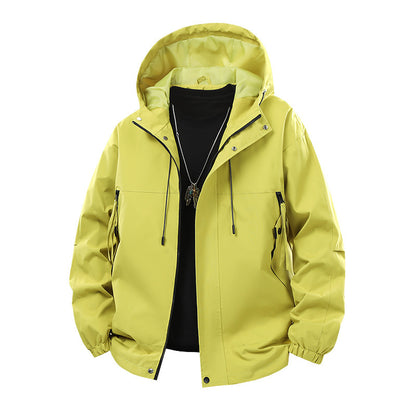 Men's technical outdoor jacket with breathable membrane and multifunctional pockets Skorter
