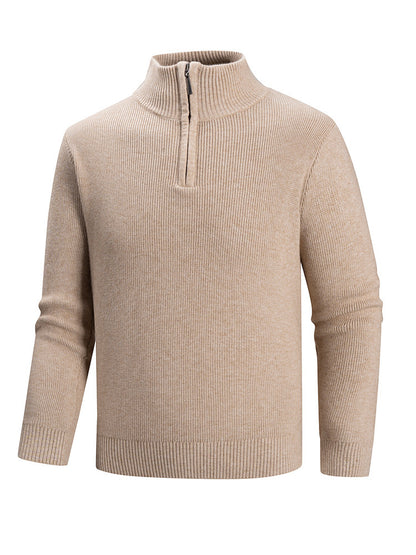 Men's sweater with high collar Skorter
