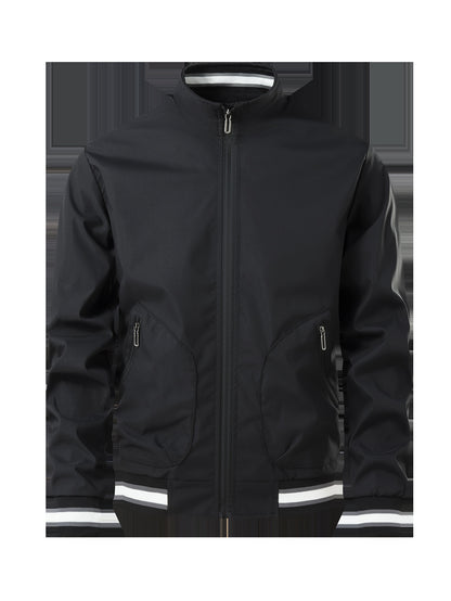 Men's sporty transitional jacket with high collar and practical zip pockets Skorter