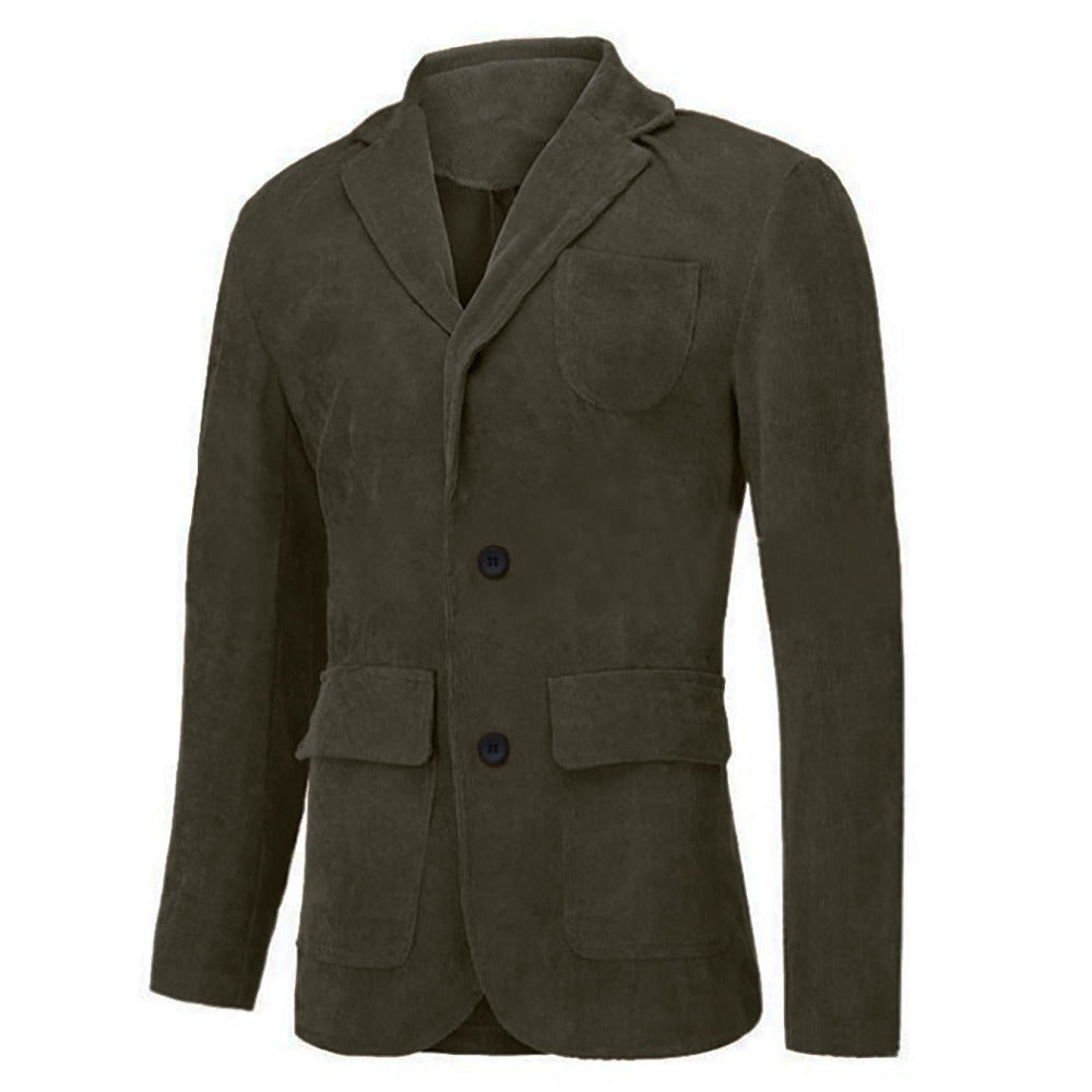 Men's stylish cord blazer with multiple pockets and an elegant fit Skorter