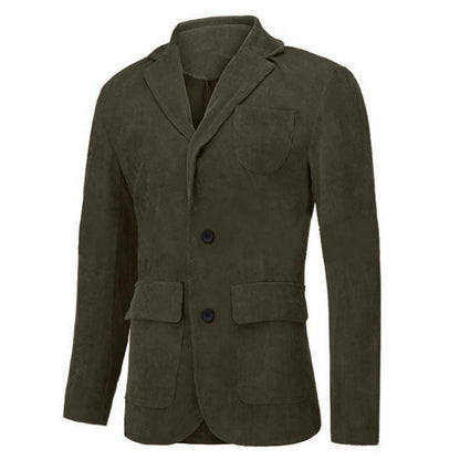Men's stylish cord blazer with multiple pockets and an elegant fit Skorter