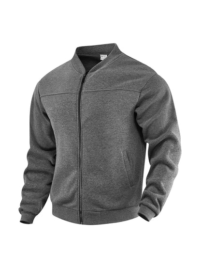 Men's Sporty Bomber Jacket Skorter
