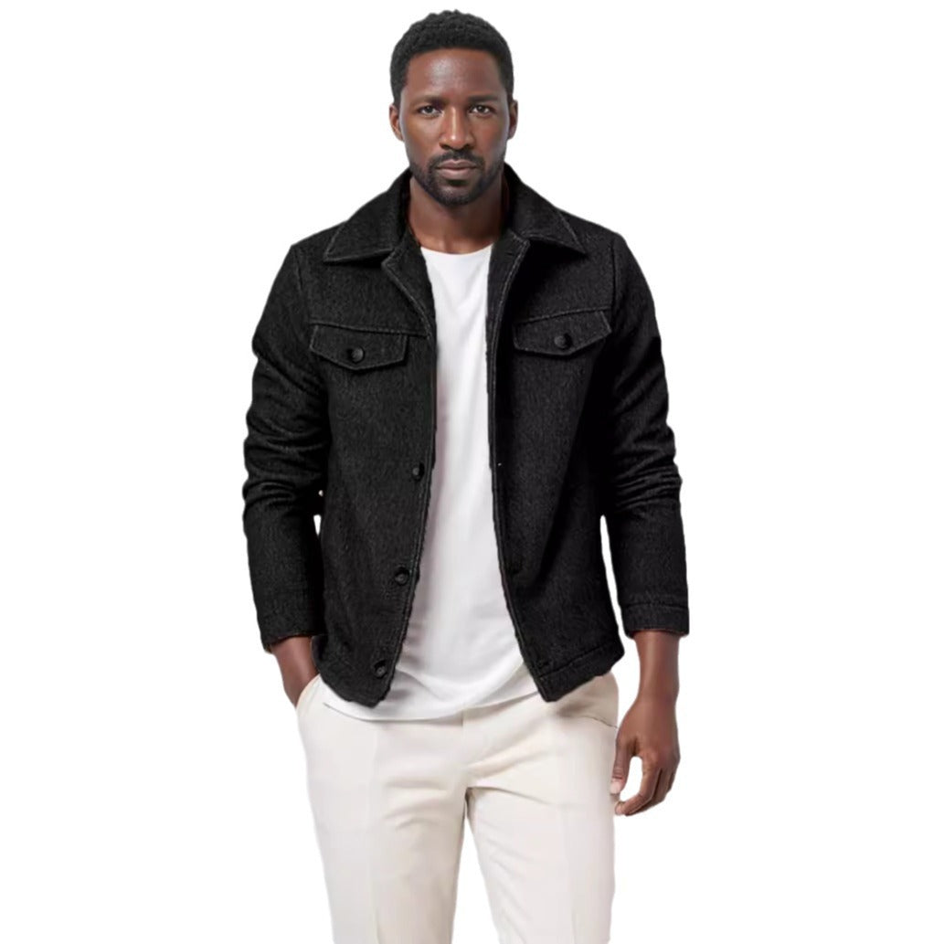 Men's Trendy Boucle Jacket Skorter