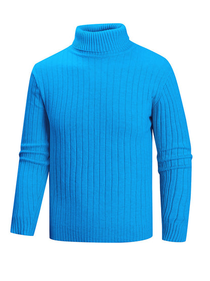 Men's Turtleneck Sweater made of high-quality fine knit Skorter