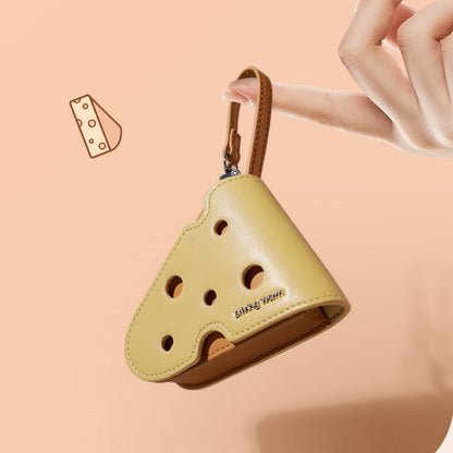 Skorter | Cute Cheese Keychain Pouch