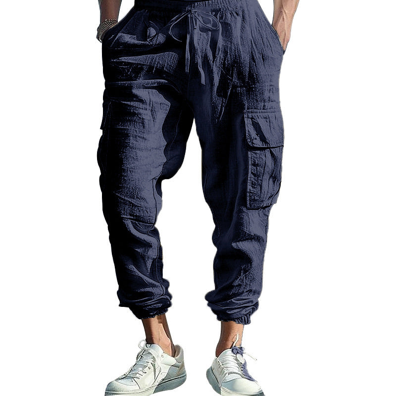 Men's Cargo Jogging Pants with Practical Pockets Skorter