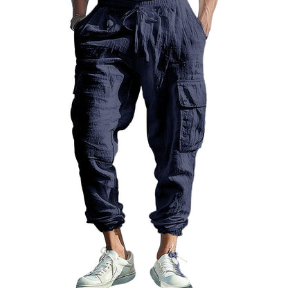 Men's Cargo Jogging Pants with Practical Pockets Skorter