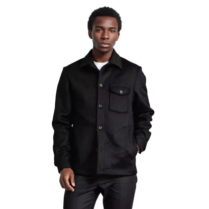 Men's wool jacket with practical pockets Skorter