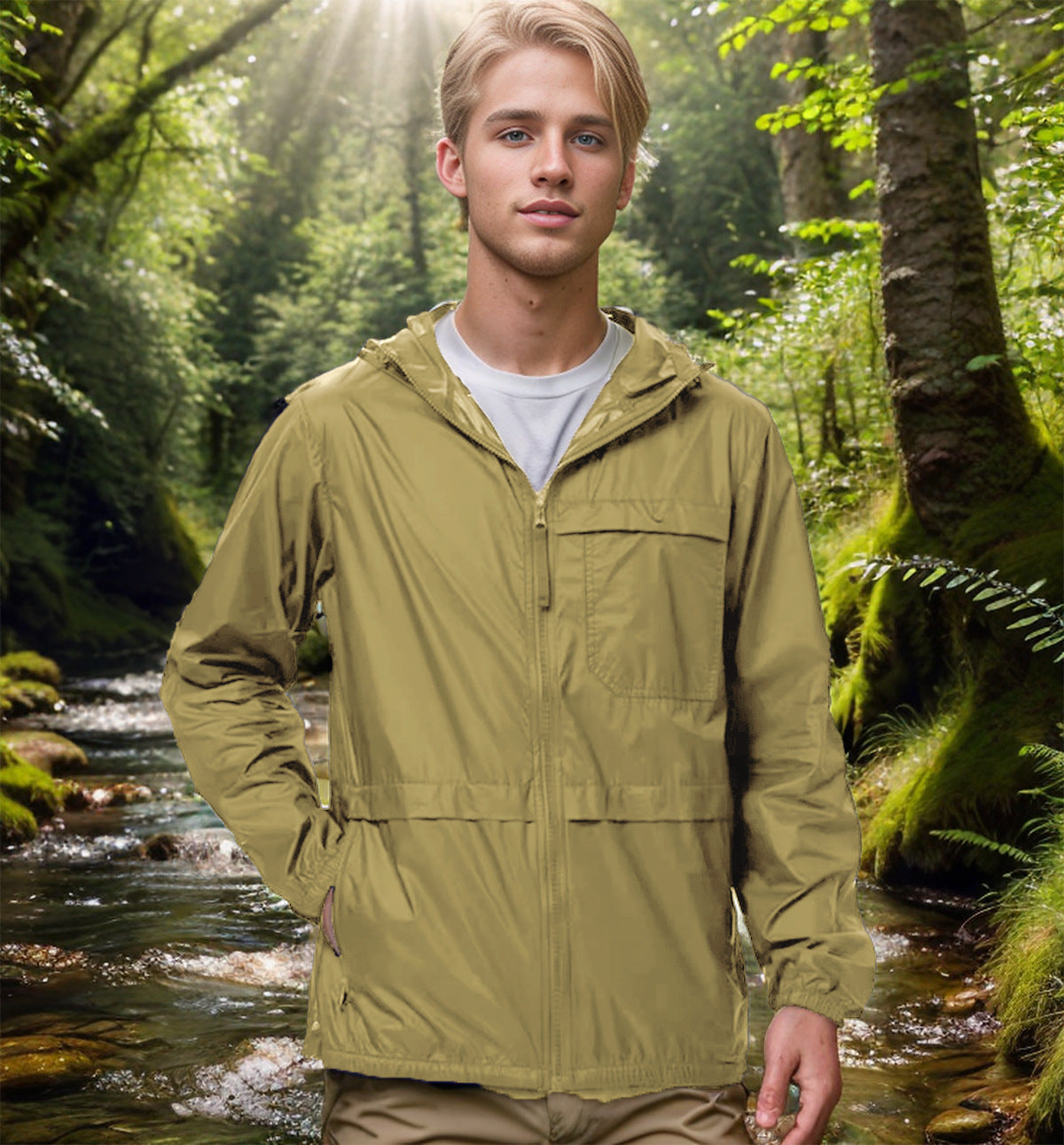 Men's windproof outdoor jacket Skorter