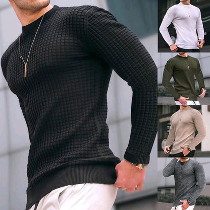 Men's textured sweater Skorter