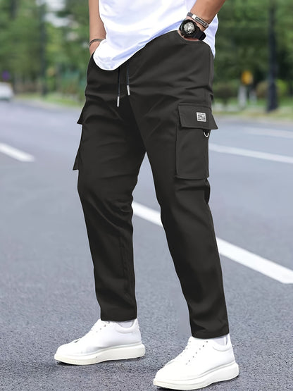 Men's cargo pants in modern design with practical pockets Skorter